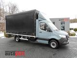 Mercedes-Benz SPRINTER 317 PRITSCHE PLANE 10 PALETTEN TEMPOMAT - Saug- und Druckwagen