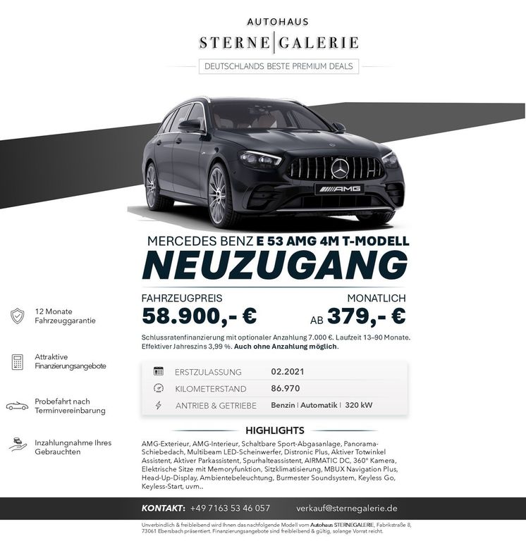 Mercedes-Benz E 53 AMG