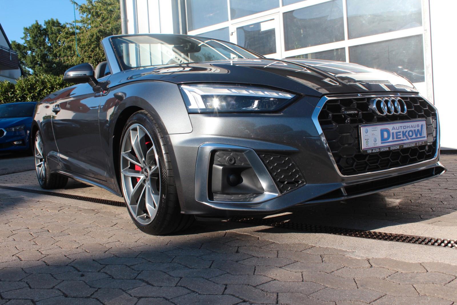 Audi A5 Cabrio 45 qu/2x S line/Leder/Matrix/REDUZIERT, миниатюра 19