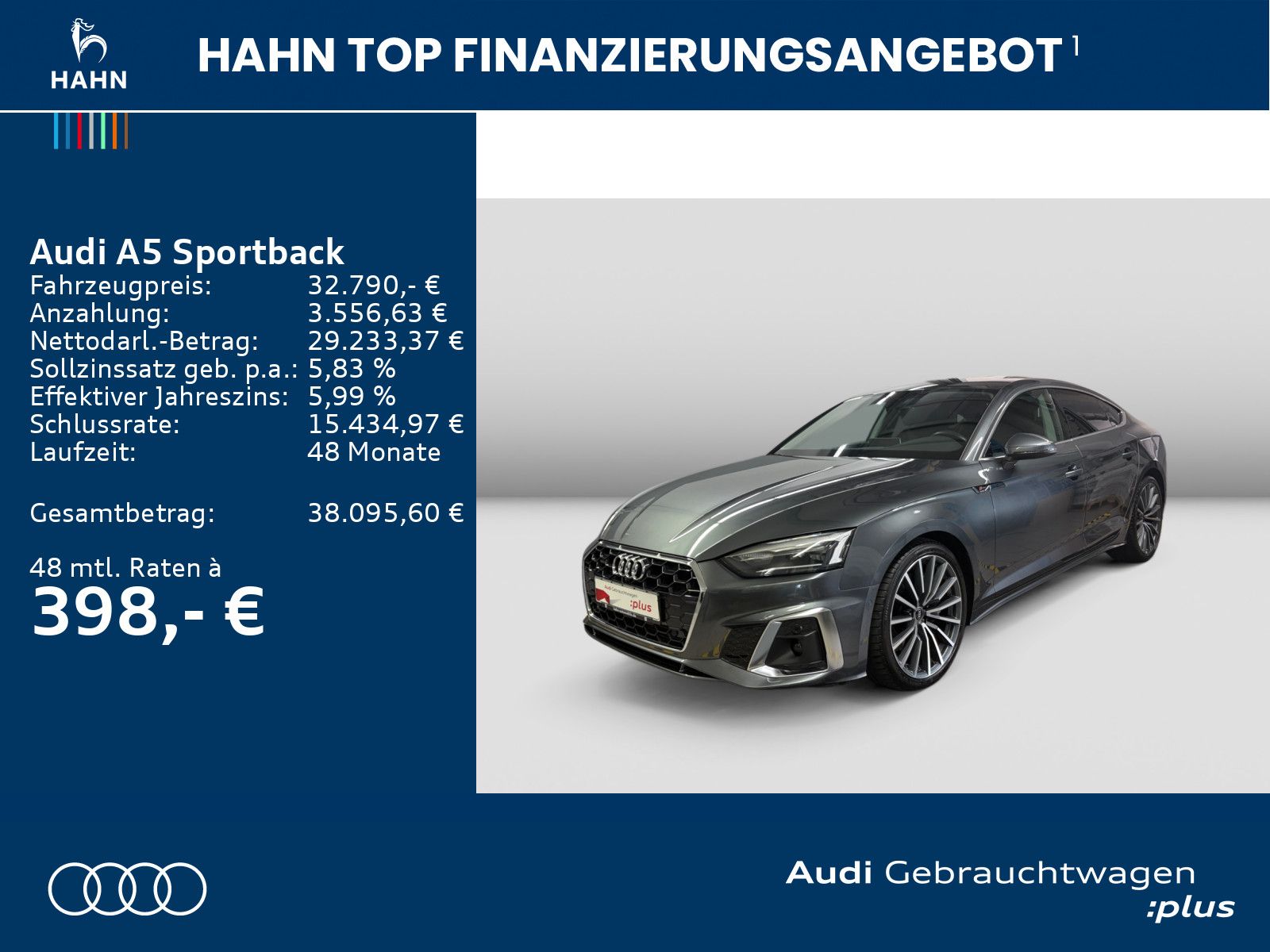 Audi A5 Sportback 45 TFSI quattro S line 360° Carplay foto 2