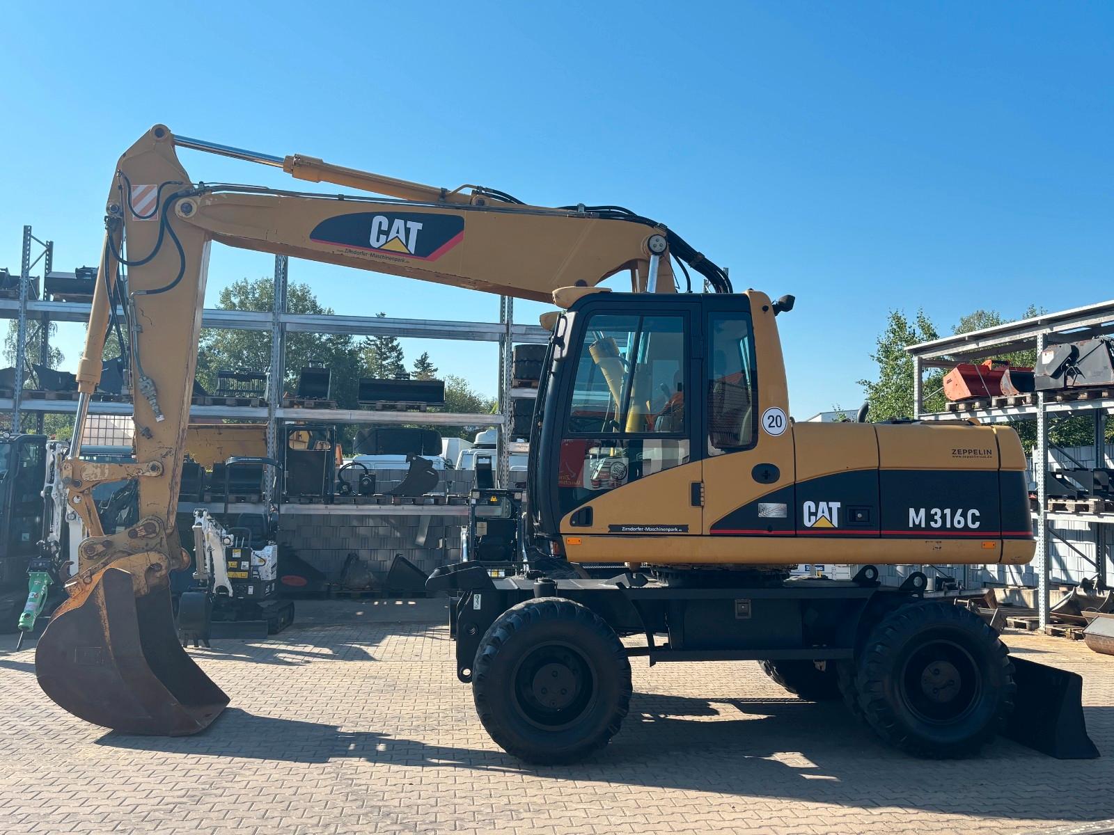 CAT M316C - *Verstellausleger *1 Vorbesitzer