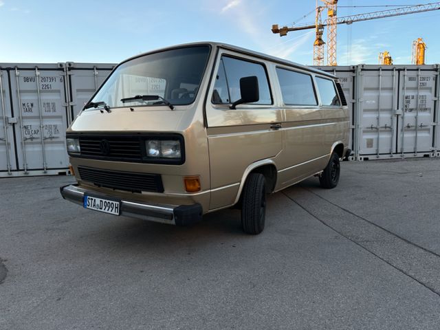 Volkswagen T3 Caravelle frisch restauriert Familien Stuck 