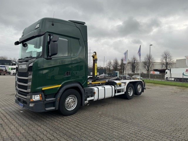 Scania S500 NGS 6x2*4 Marrel Hooklift, RETARDER, AIRCO,