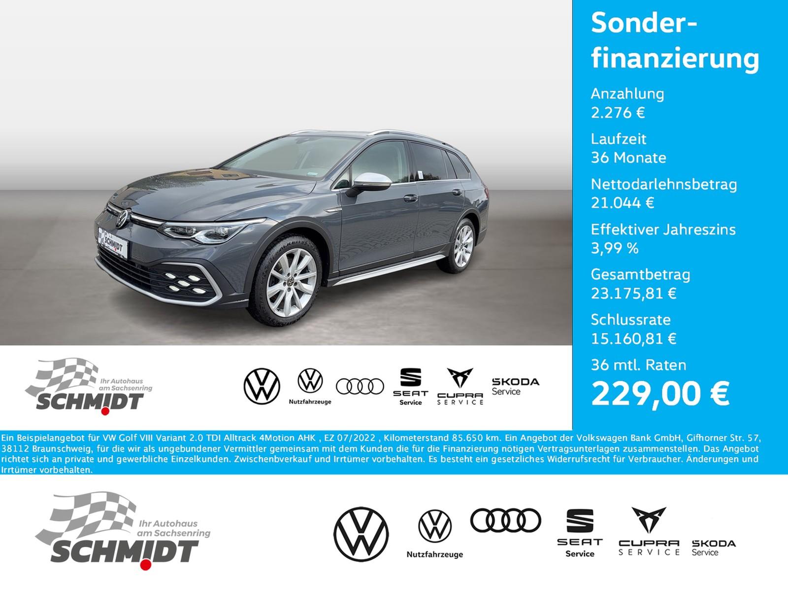 Volkswagen Golf VIII Variant 2.0 TDI Alltrack 4Motion AHK