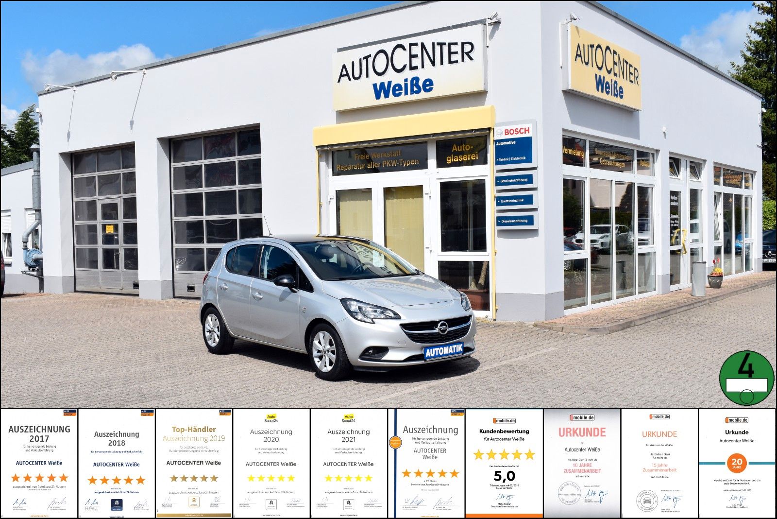 Opel Corsa E Active TÜV-Neu Automatik GARANTIE