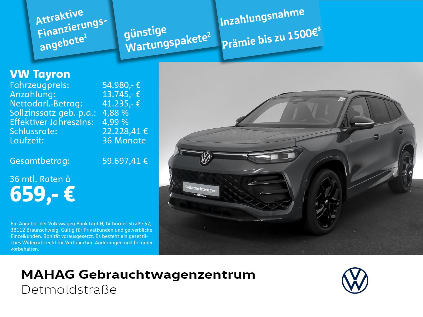 Volkswagen Tayron 2.0 TSI 4mot R-LINE BlackStyle 7-Sitzer A