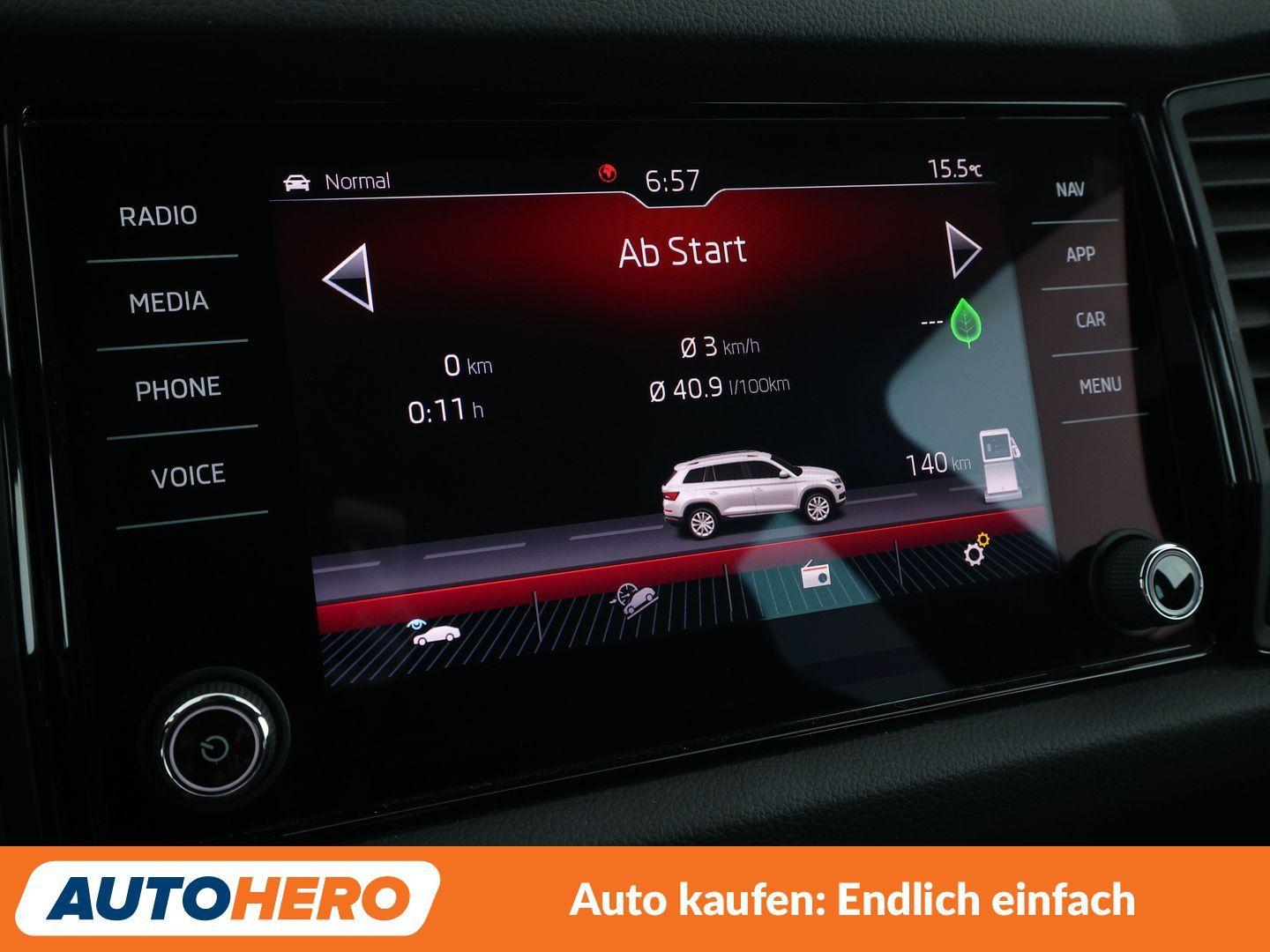Skoda Kodiaq 2.0 BiTDI RS 4x4 Aut*NAVI*LED*TEMPO*PDC*