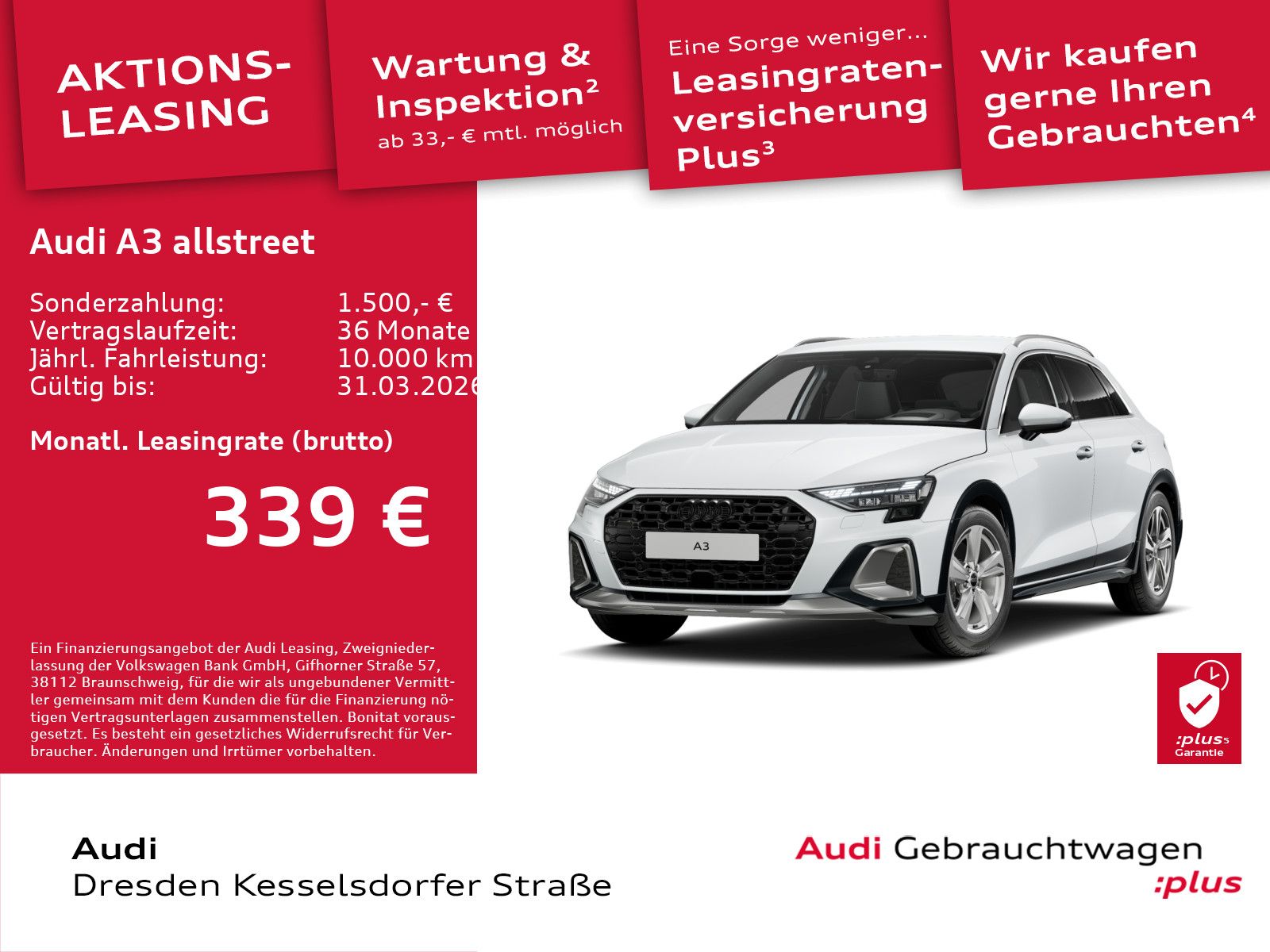 Audi A3 allstreet 35 TFSI AHZV Kamera LED Navi