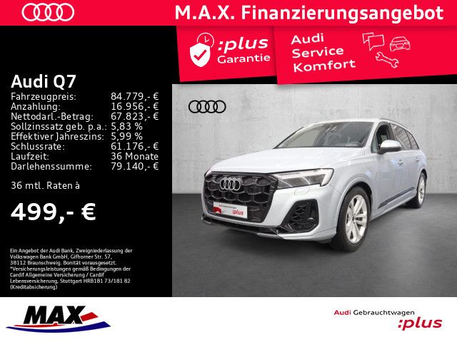 Audi Q7 55 TFSIe QU S-LINE MATRIX+PANO+360°+HUD+AHK+