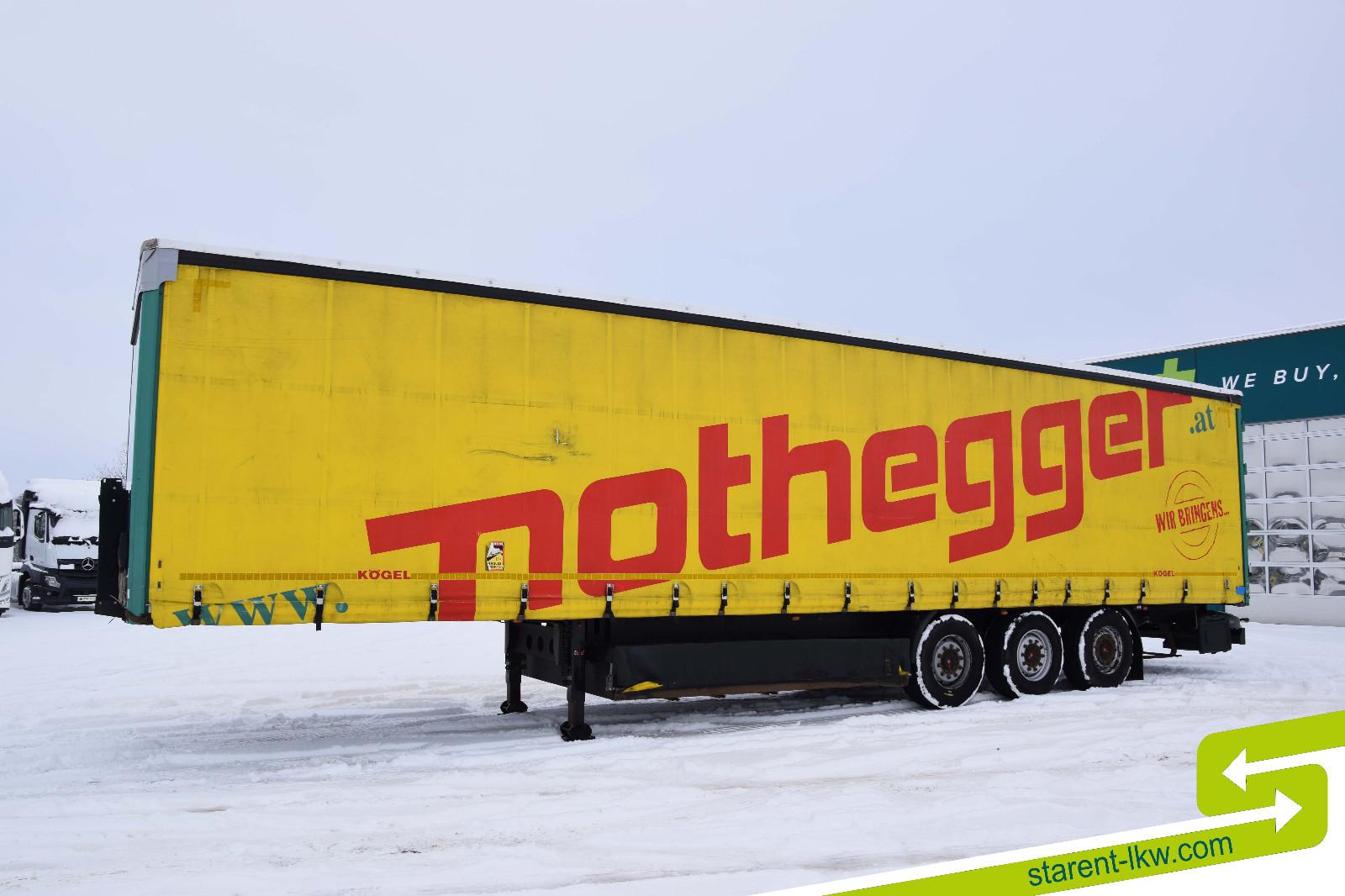 Kögel Palettenkasten Lochrahmen SAF - Achsen