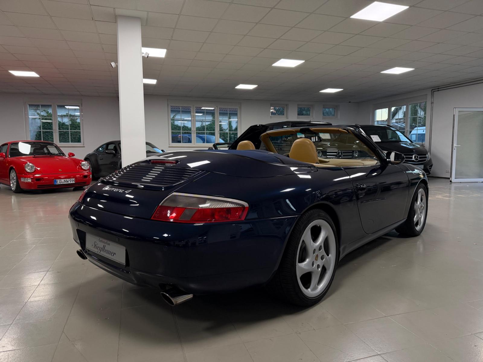 PORSCHE 911 996 CARRERA 4 CABRIOLET 3.4 300ch TIPTRONIC S - CUIR - SIÈGES CHAUFFANTS - GPS - HISTORIQUE PORSCHE