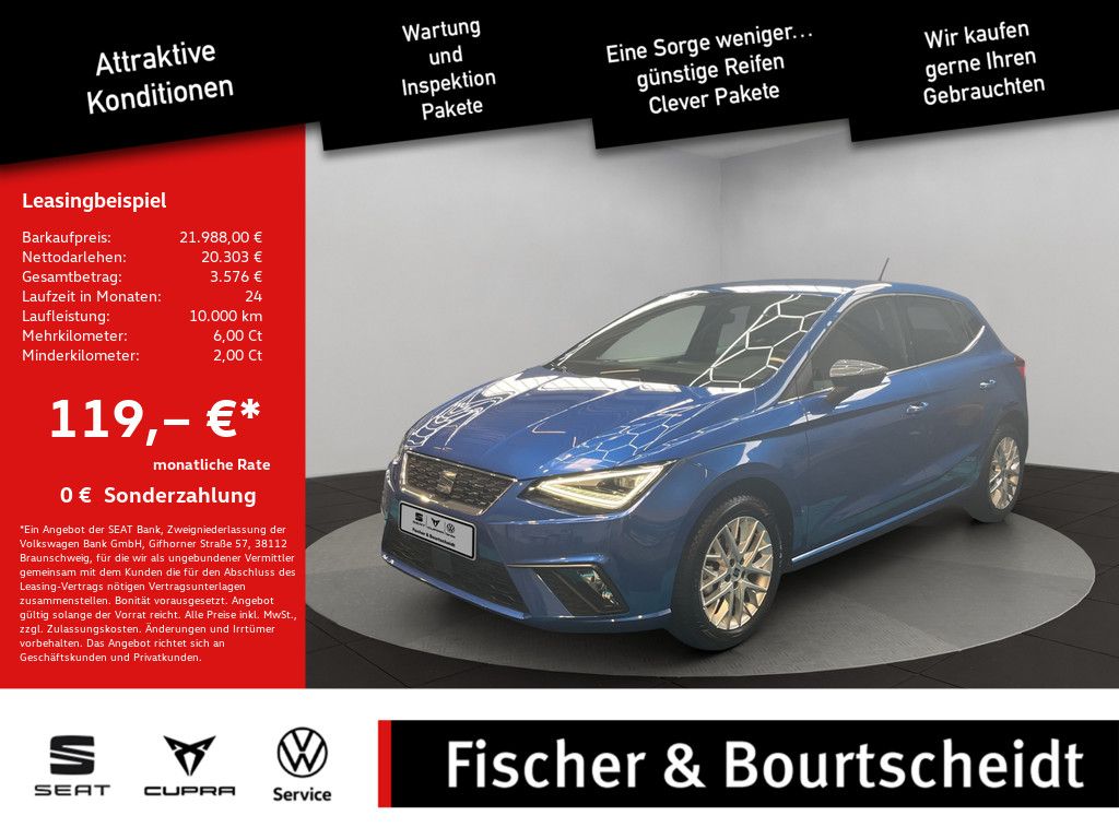 Seat Ibiza 1.0 TSI Xcellence SHZ NAVI ACC FACEL. LED