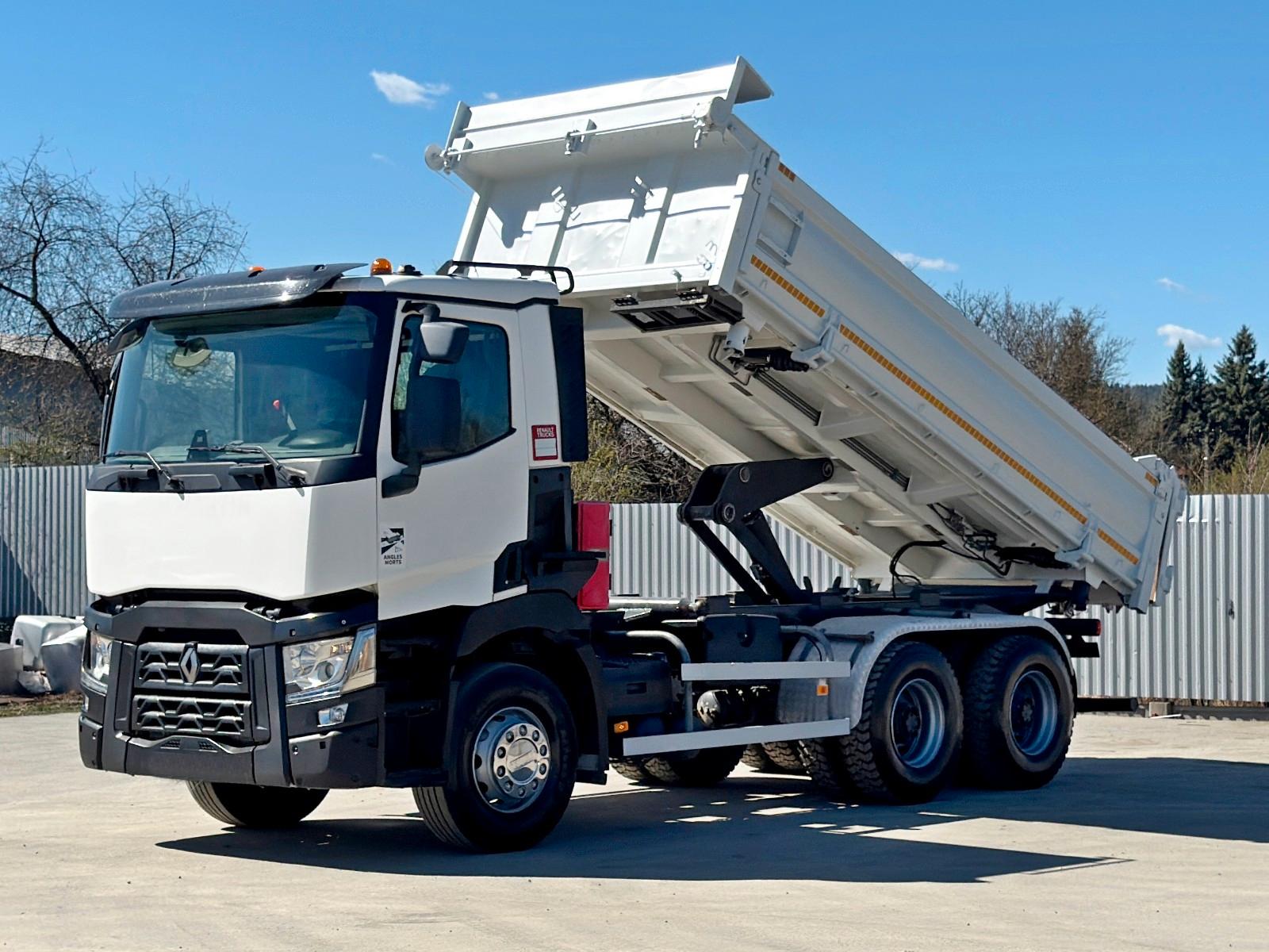 Renault C 430 KIPPER 5,30 m + BORDMATIC / 6x4 * TOP