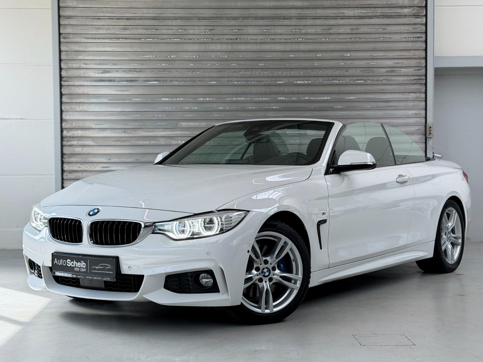 BMW 420d Cabrio SAG*M-Paket*Head-Up*Kamera*Vollleder