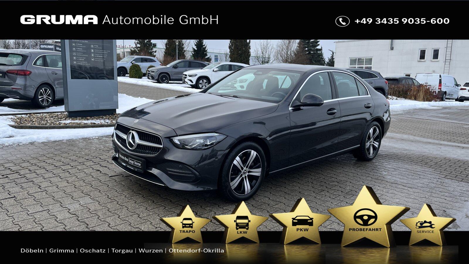 Mercedes-Benz C 180 +Avantgarde+AHK+Winter-Paket+RüKa+CarPlay+
