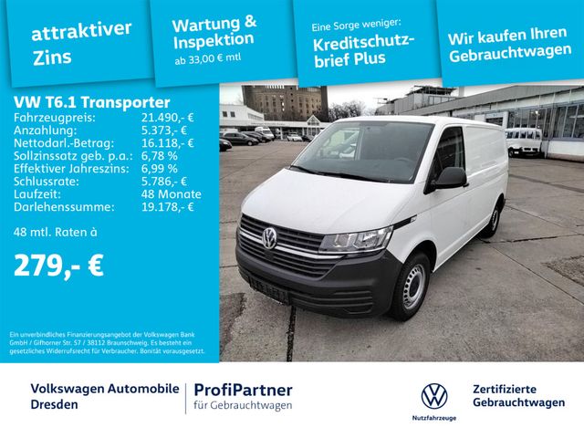 Volkswagen T6.1 Kasten 2,0 TDI KLIMA PDC SHZ DOPPELBANK