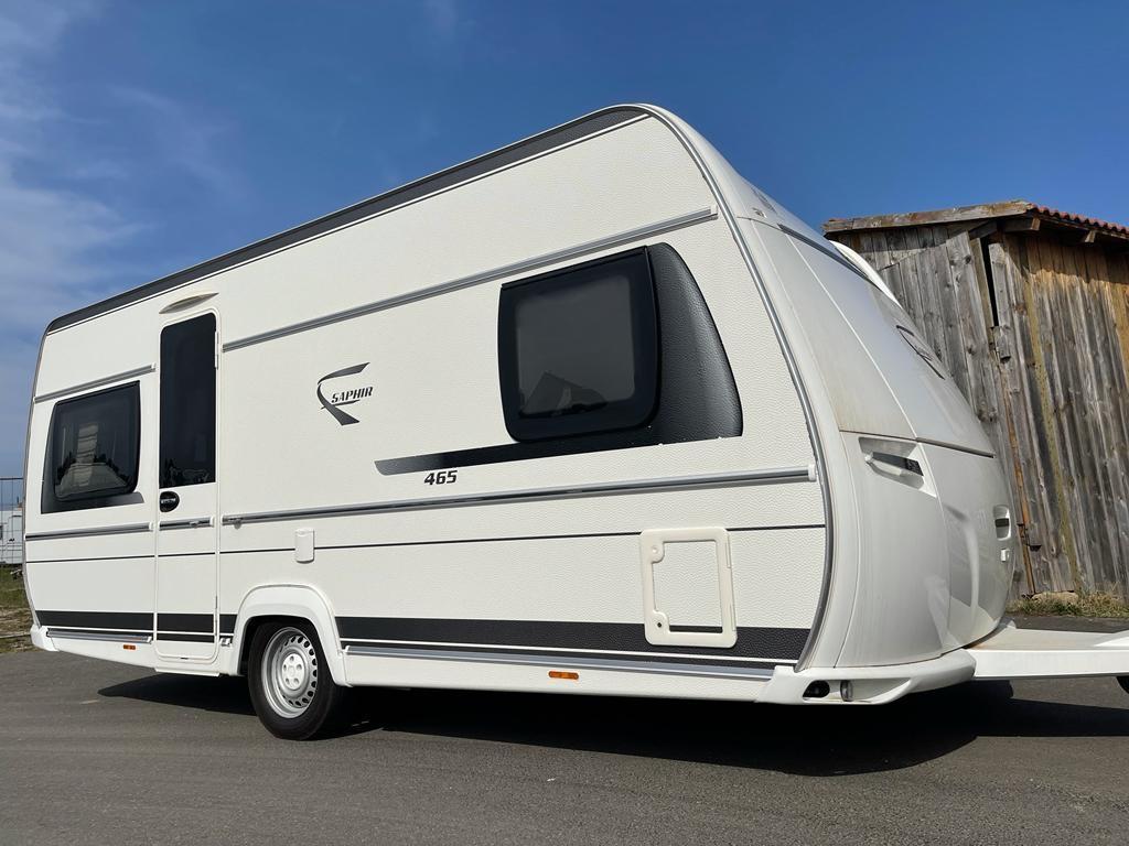 Fendt Saphir 465/490SFB/Dusche/WC Neu/Gr Kūhlschk