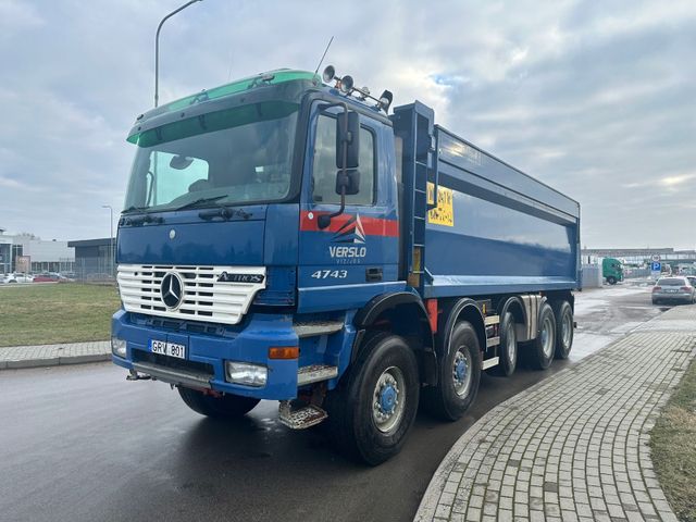 Mercedes-Benz Actros 4743 10x8 full steel eps 3 pedals, 47 ton