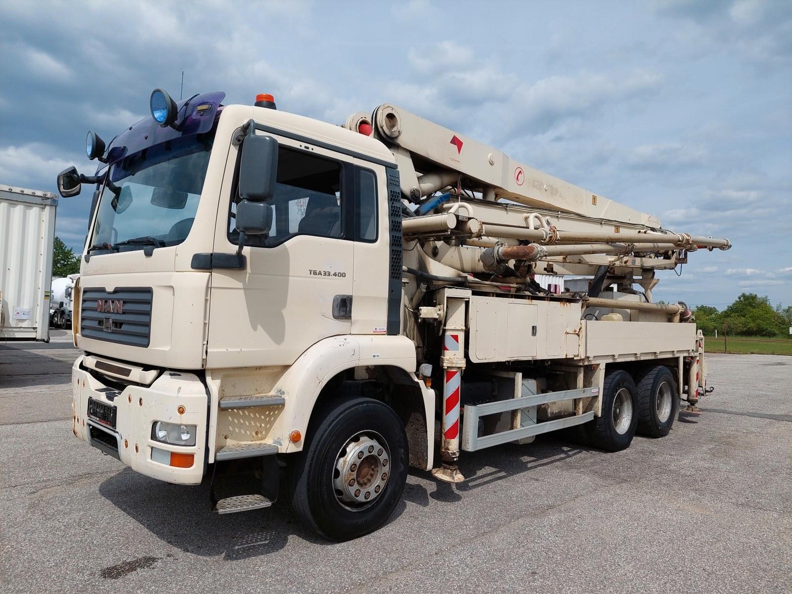 MAN TGA 33.400 6X4 BB Betonpumpe JMBH 33 m