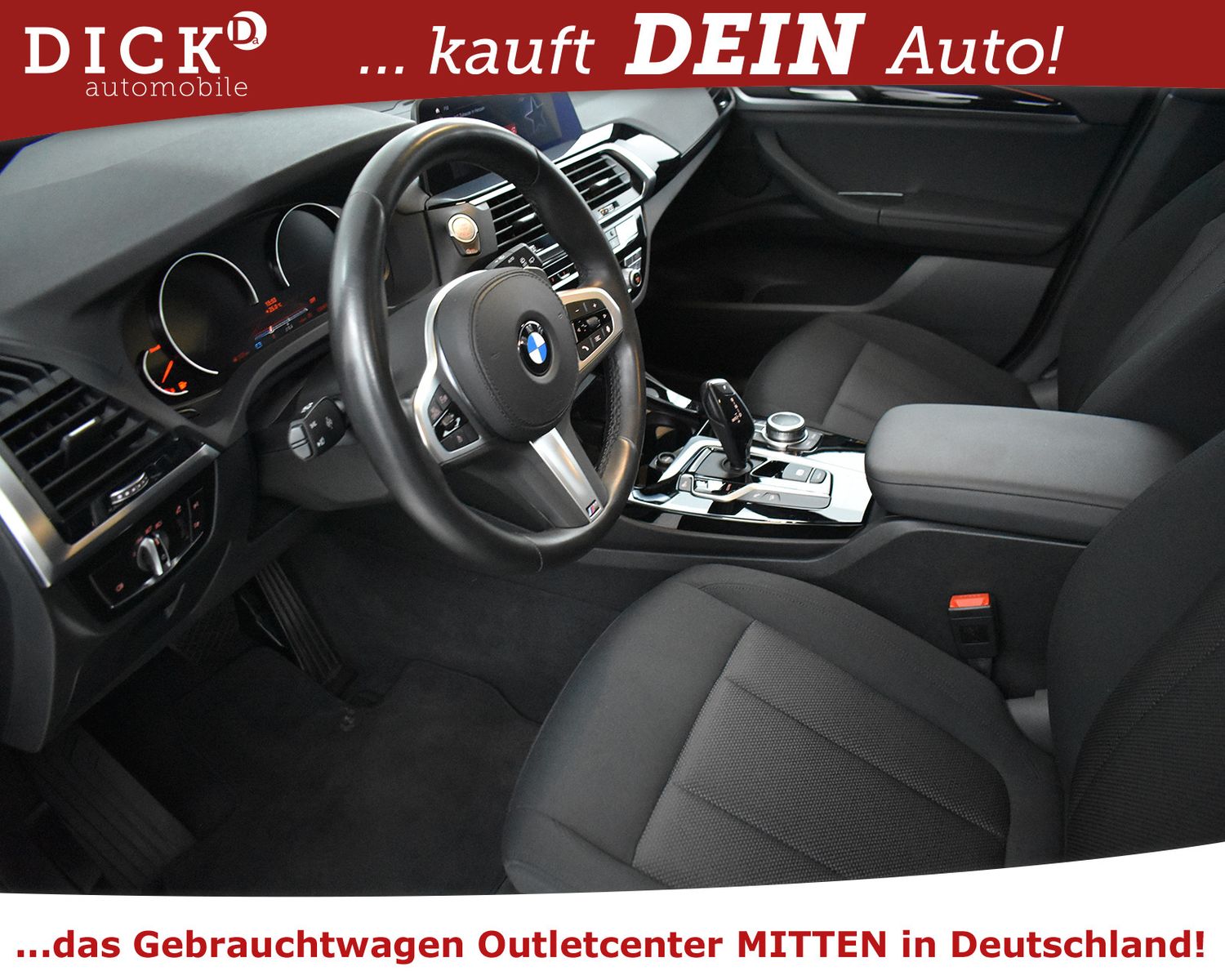 BMW X3 xDr 20d Aut Advan NAVI+KAM+LED+HIFI+SHZ+M19" - Image 10