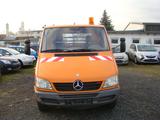 Mercedes-Benz SPRINTER 411 DOKA LKW Kipper OFF. Kasten + KRAN - Mercedes-Benz 411