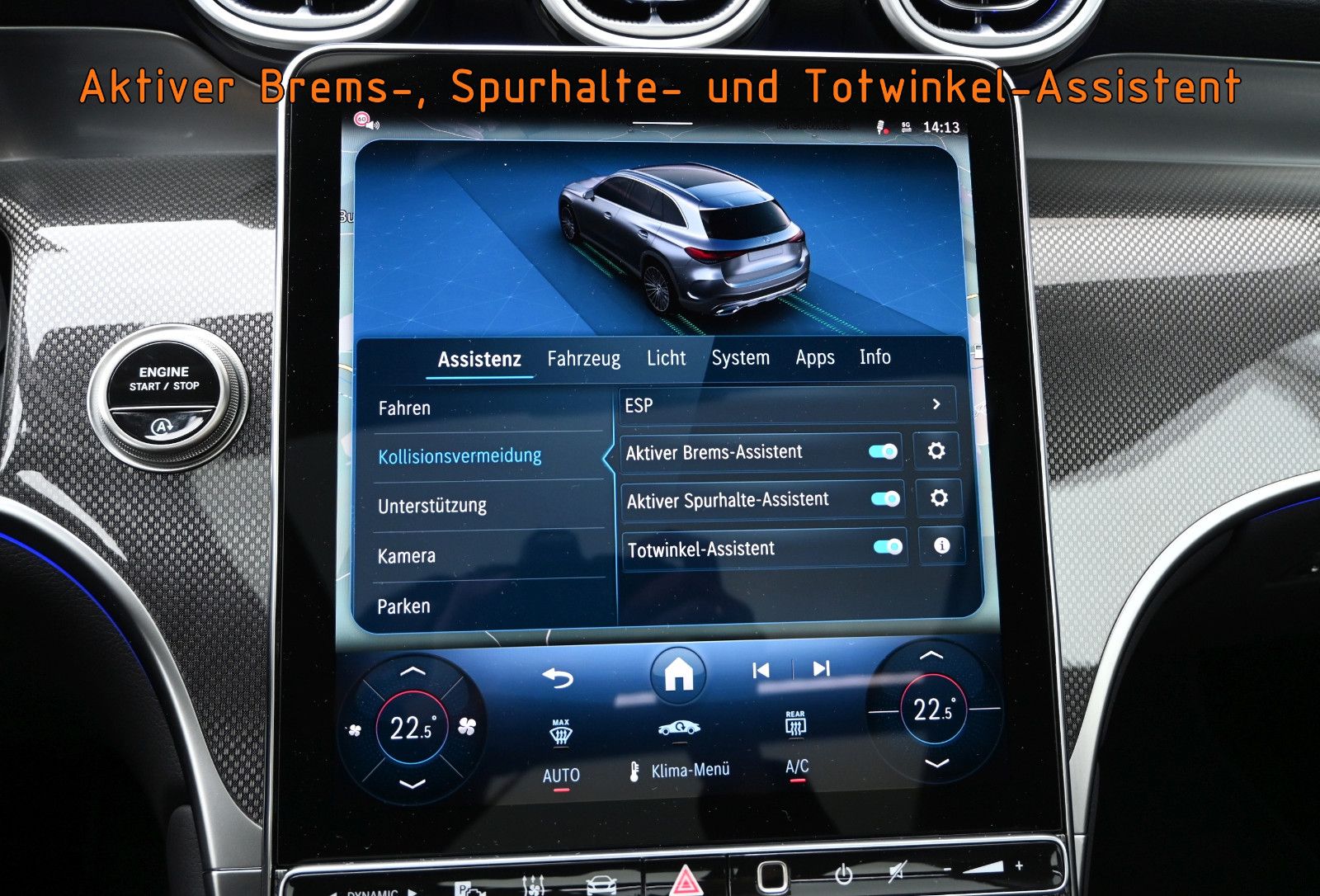 Fahrzeugabbildung Mercedes-Benz GLC 220 d 4M. °ACC°AHK°HUD°MEMO°PANO°STHZG°360°