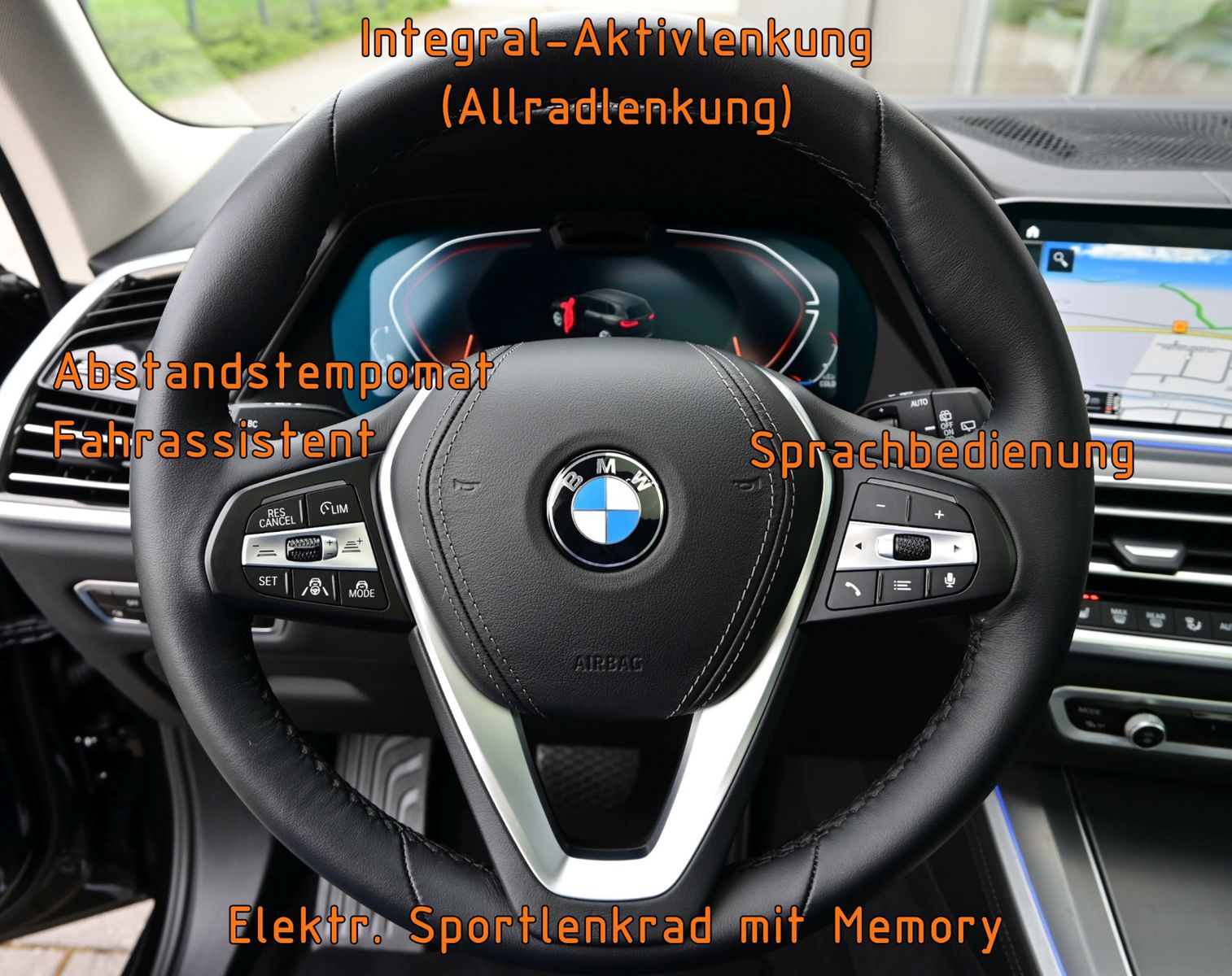 Fahrzeugabbildung BMW X5 xDr30d °UVP 112.000€°ACC°AHK°HUD°STHZG°7SITZE