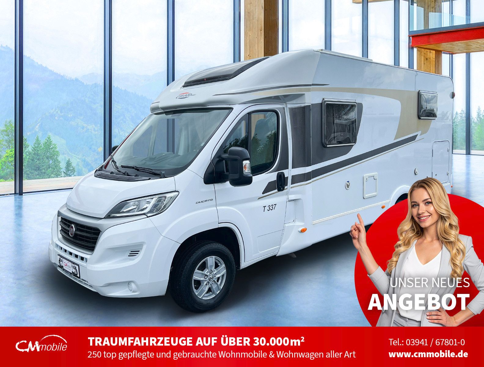 Carado
 T 337 - Einzelbetten - Garage -
