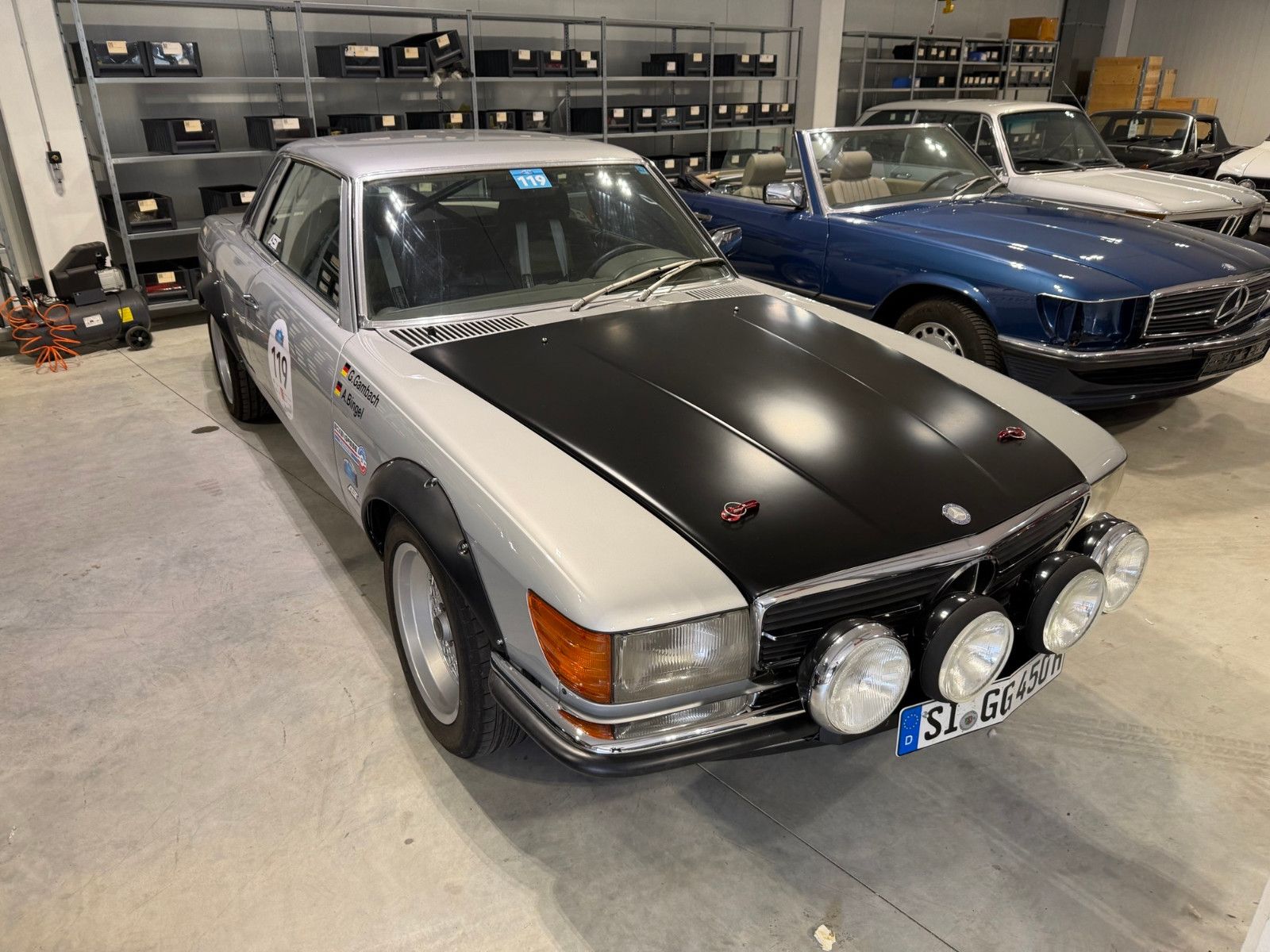 Fahrzeugabbildung Mercedes-Benz SLC 450 Rallye
