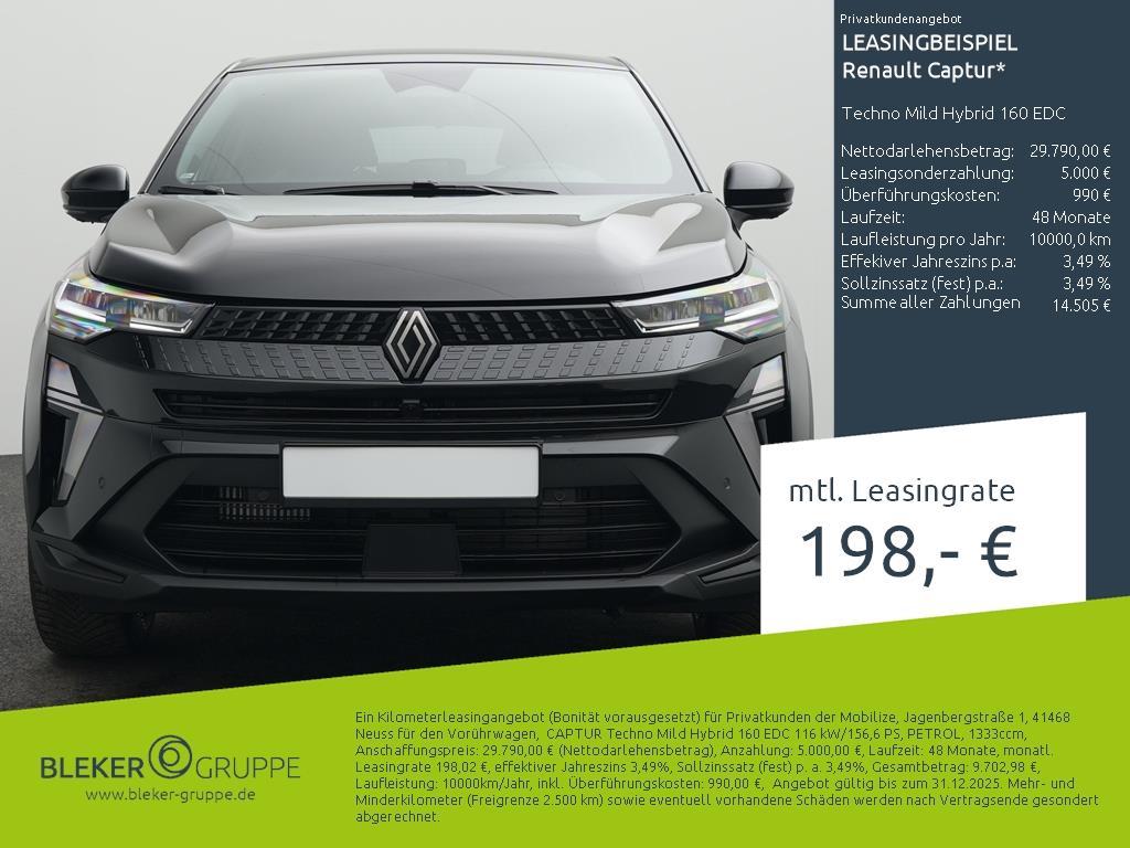 Renault Captur Techno Mild Hybrid 160 EDC