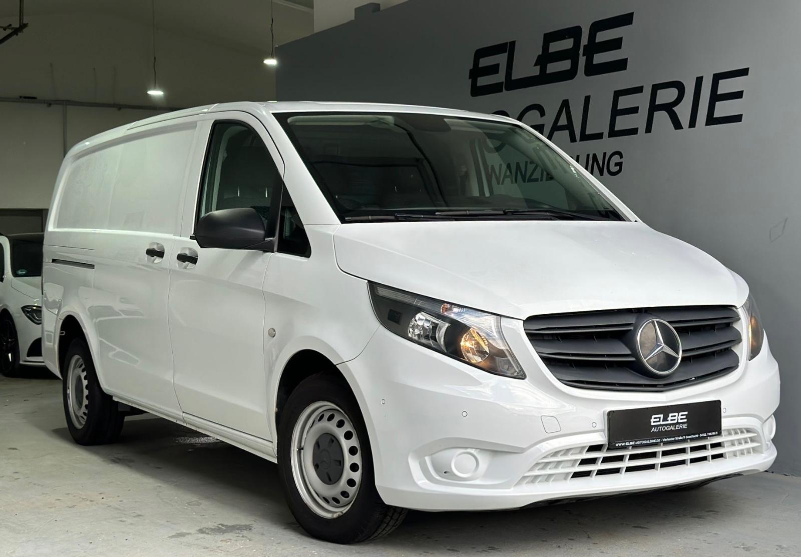 Mercedes-Benz Vito 114 CDI FWD Lang Kasten 1.Hand 3-Sitz Klima