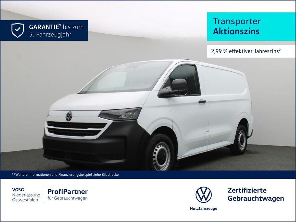 Volkswagen Transporter Kasten kurz PDC v+h Kamera Klima LED