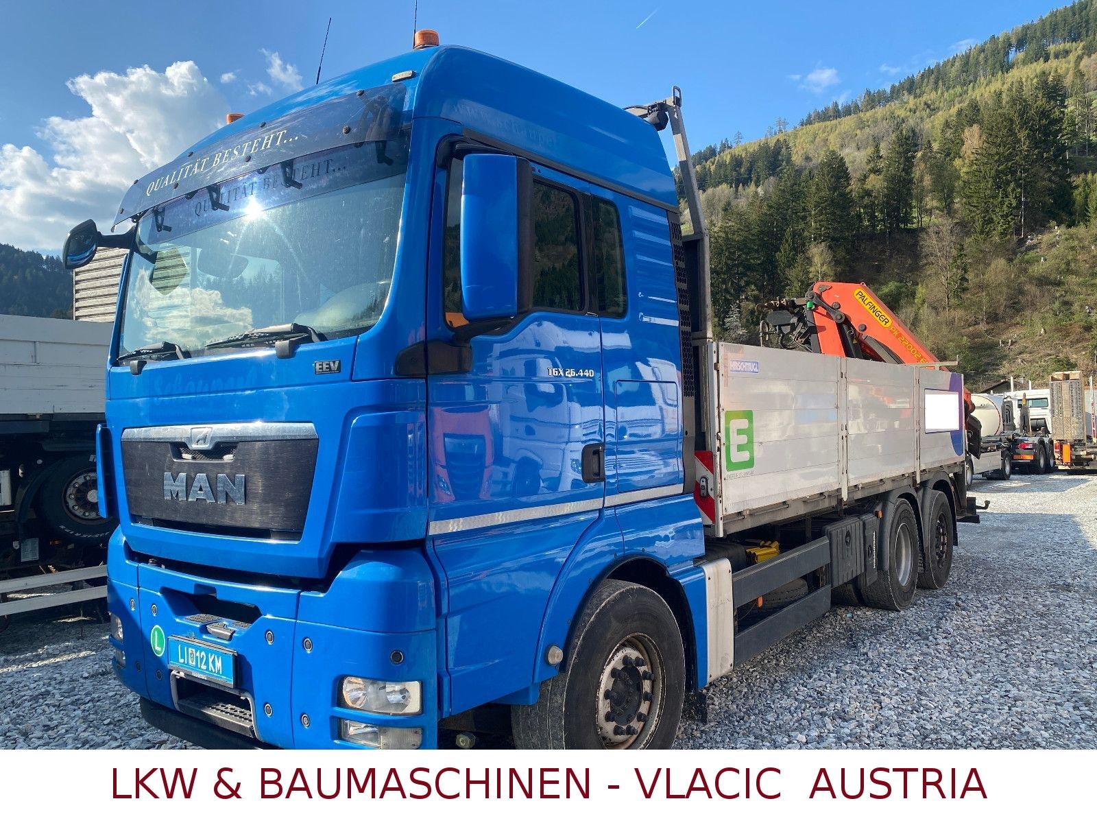 MAN TGS 26.440 eURO 5 eev Palfinger 22000EH 5xAusshb