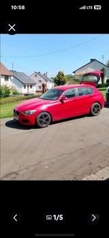 BMW 1 er BMW in rot - BMW aus 2012: 1er