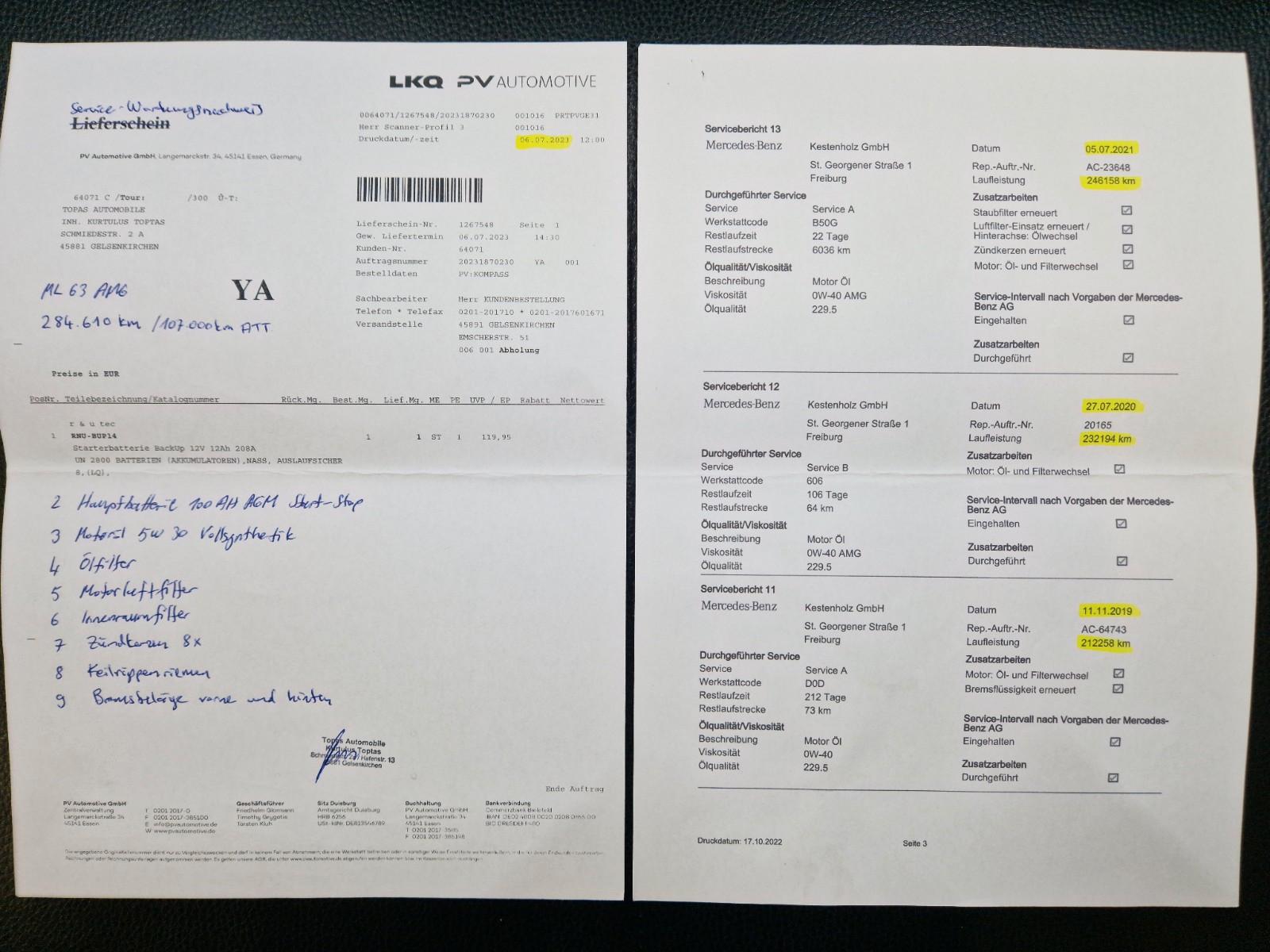 Mercedes-Benz ML 63 AMG ML Premium/Lückenlos Checkheftgepflegt