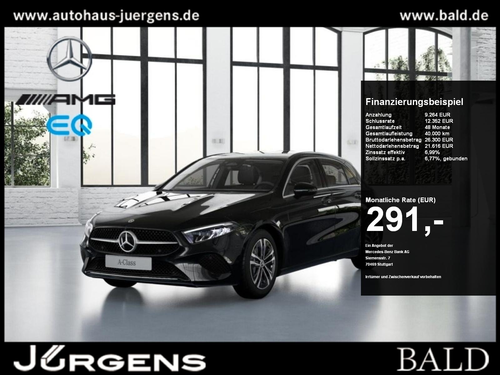 Mercedes-Benz A 200 Progressive/LED/Kamera/SHZ/Winter/17'