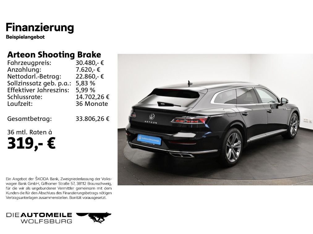 Volkswagen Arteon Shooting Brake 2.0 TDI DSG R-Line Standhz imagem 2