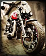 Moto Guzzi California Audace Wilbers Fahrwerk kurzes Heck - MOTO GUZZI AUDACE