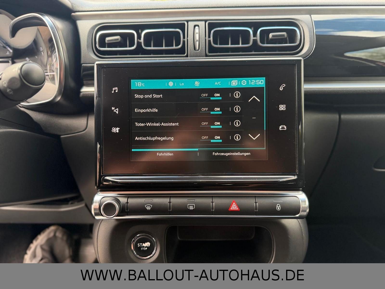 Citroën C3 Shine*2.HAND*KAMERA*NAVI*TEMPO*CARPLAY*SPUR*