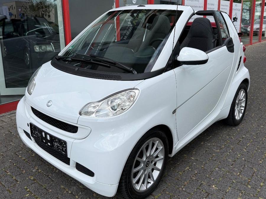 Smart ForTwo Cabrio Bordeauxroten Verdeck, Facelift,
