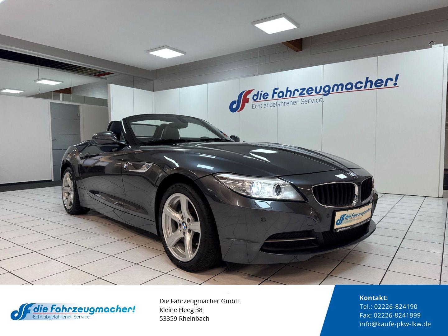 Fahrzeugabbildung BMW Z4 sdrive 18 i Roadster El. Verdeck AD Leder Xen