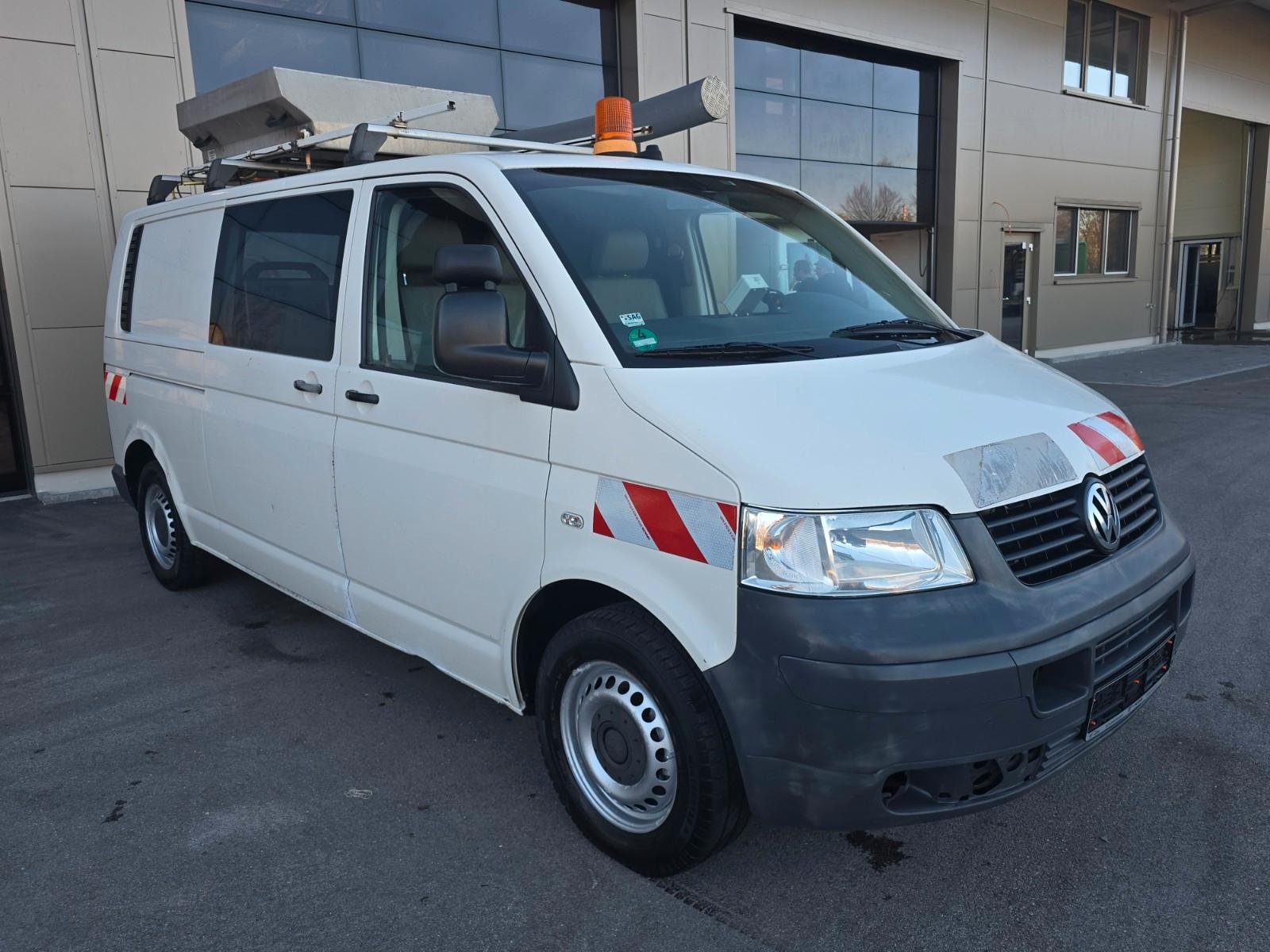 Volkswagen T5 Transporter 2.5 TDI Kasten lang*AHK*3xSitzer*