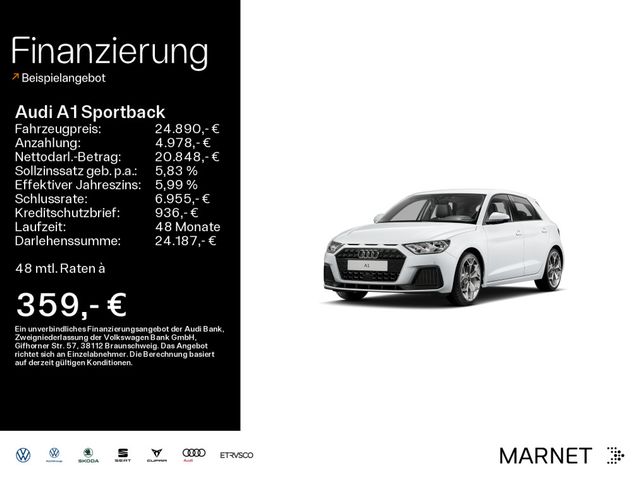 Audi A1 Sportback Advanced*Navi*Alu*PDC*Virtual Cockp