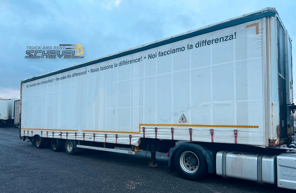 Fahrzeugabbildung Andere WIESE SA3-3CS-S Tieflader Plane Lenkachse Edscha