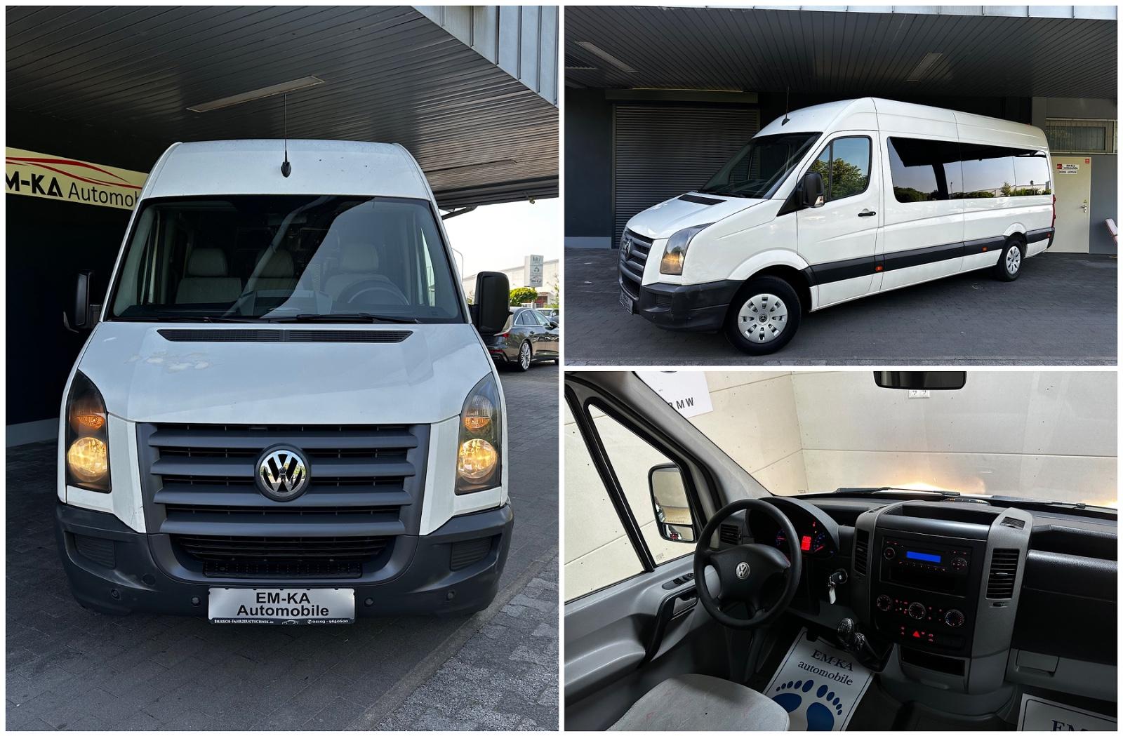 Volkswagen Crafter L3H2 Maxi°9Sitz°Klima°R.Rampe°StandH°PDC