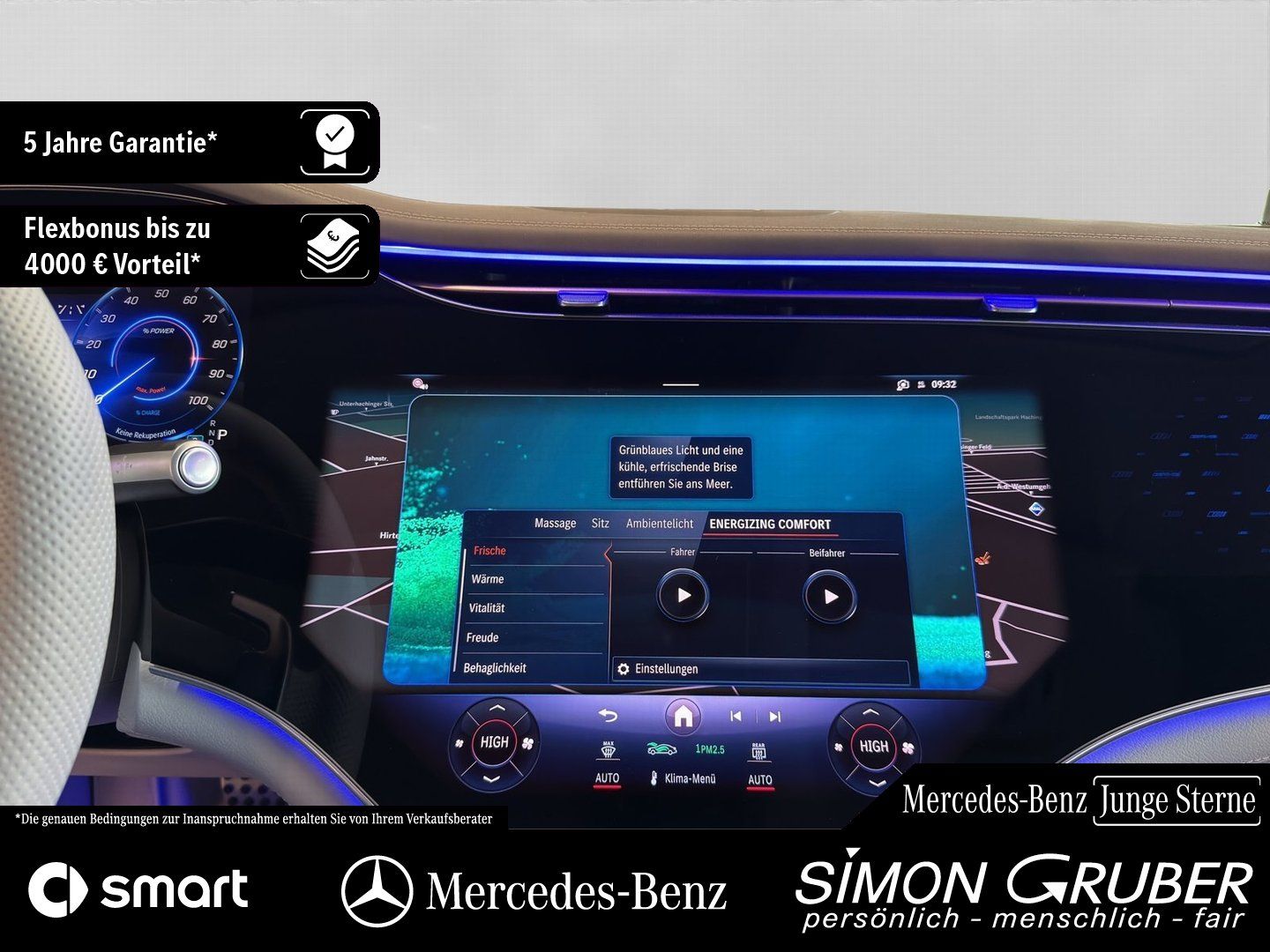 Fahrzeugabbildung Mercedes-Benz EQS 53 4M+ AMG Guard360 TV HUD 4*Massage