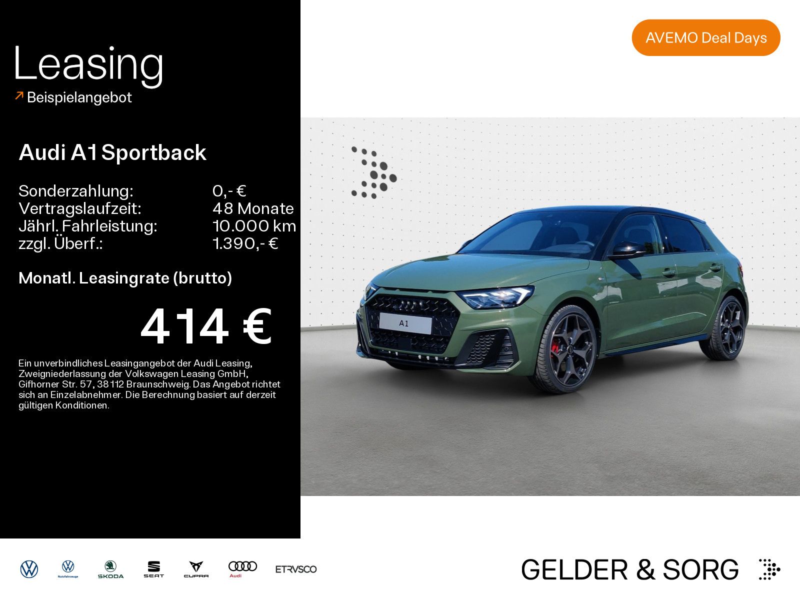 Audi A1 Sportback 40 TFSI S line SONOS*S line+*Side