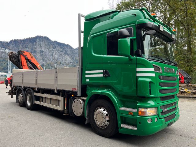 Scania R620 LB 6x2, V8, E5, Palfinger PK20002, Funk