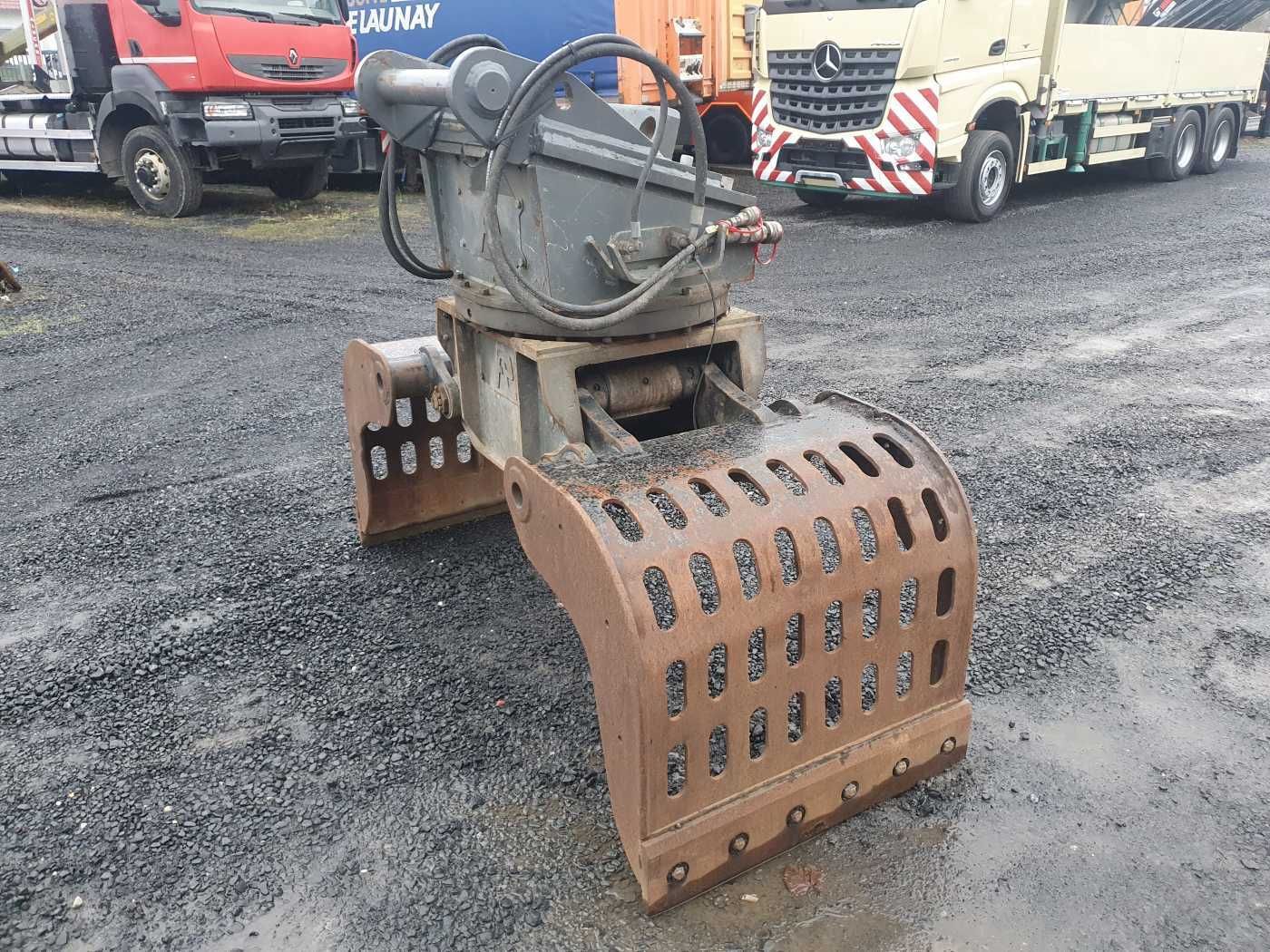 Fahrzeugabbildung Andere Pladdet Abbruchgreifer Greifer MS21 MS25 Rotator