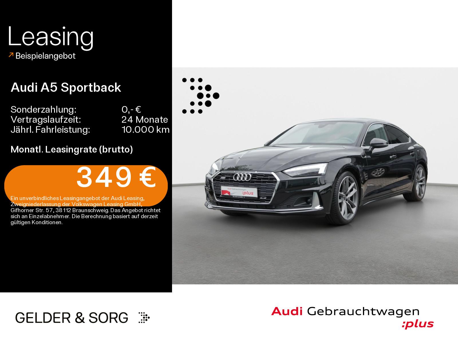 Audi A5 Sportback 40 TFSI quattro S line RFK*Matrix
